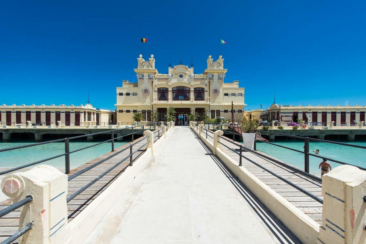 Casetta Vista Mare In Piazza A Mondello Палермо Екстериор снимка